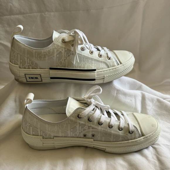 Dior | Shoes | Dior B23 Low Top Sneaker Men White Size 44 Us 1